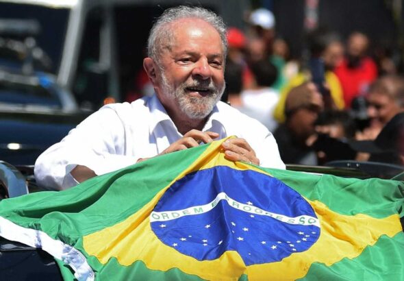 Luiz Inácio Lula da Silva after voting in the second round of the presidential elections, hours before his victory was announced, in São Paulo on October 30, 2022. Photo: Carl de Souza/AFP.