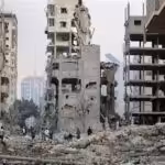 Destroyed buildings in Gaza, Photo: PressTV/File photo.