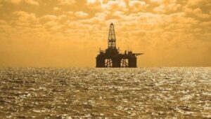 A maritime oil extraction platform. Photo: X/@venanalysis.