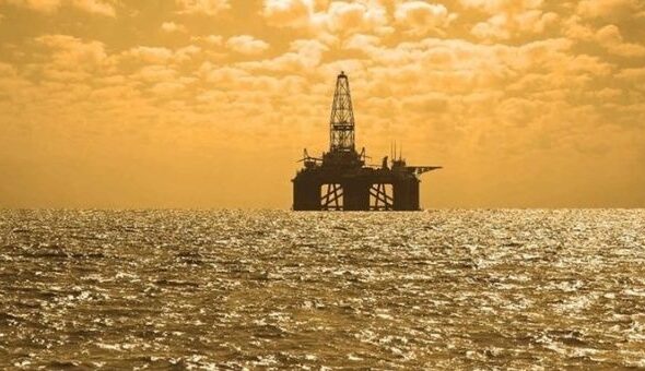 A maritime oil extraction platform. Photo: X/@venanalysis.