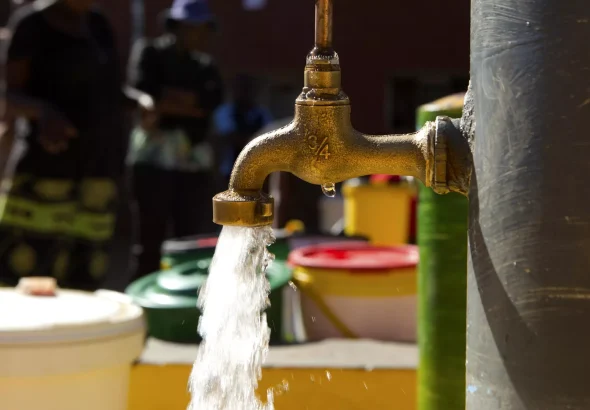 A water faucet in Niger. Photo: Tsvangirayi Mukwazhi/AP Photo.
