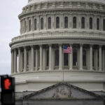 An image taken on May 16, 2023, shows the US Capitol dome in Washington, DC. Photo: Getty Images/AFP/Drew Angerer. 