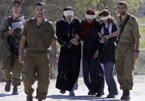 Female Palestinian prisoners shared harrowing stories. Photo: via WAFA.