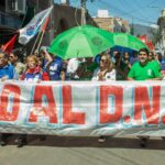 A march in the Argentinian city of La Rioja in protest against President Milei's neoliberal reforms. Photo: CTA Autónoma.