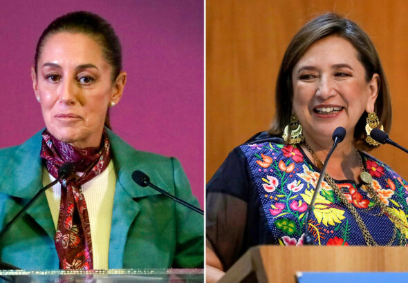 Claudia Sheinbaum (left) and Xóchitl Gálvez (right), candidates for the Mexican presidential elections of 2024. Photo: Luis Barron/Eyepix Group/Sipa/Legion-Media.