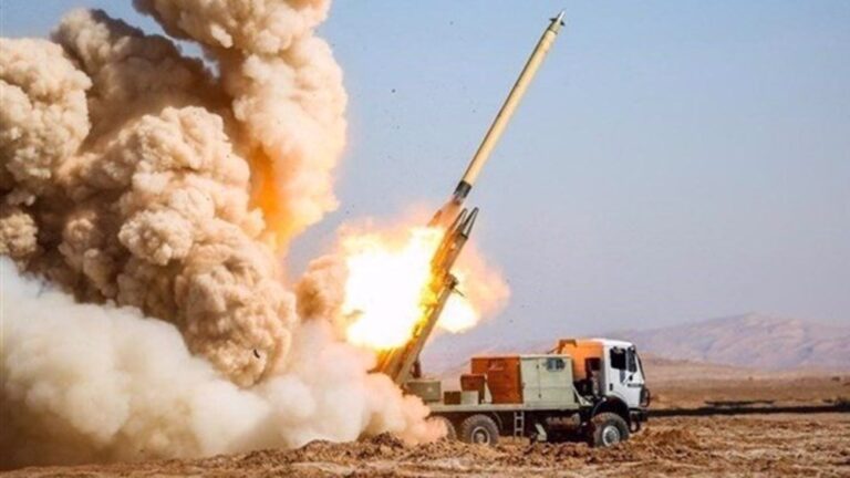 IRGC launches missiles against terrorist targets in occupied Syria and Iraqi Kurdistan. Photo: Press TV.