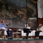 Venezuelan National Assembly President Jorge Rodríguez (left) during the 6th episode of Maduro Podcast, hosted by President Nicolás Maduro and First Lady and National Assembly Deputy Cilia Flores, January 26, 2023. Photo: Presidential Press.