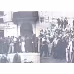 Libyan workers celebrate IFATU’s decision to blockade US ships. Photo: The Vanguard, issue 72-73, 1960.