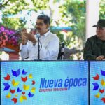 Venezuelan President Nicolás Maduro and Defense Minister Vladimir Padrino López at the Congress of the New Epoch 2024, Caracas, January 18, 2024. Photo: X/@NicolasMaduro.