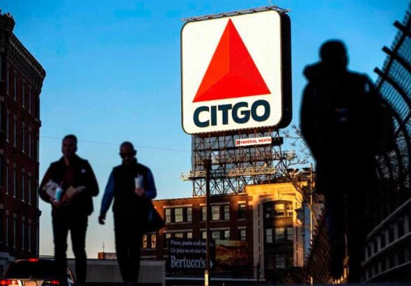 CITGO billboard in a US city. File photo.