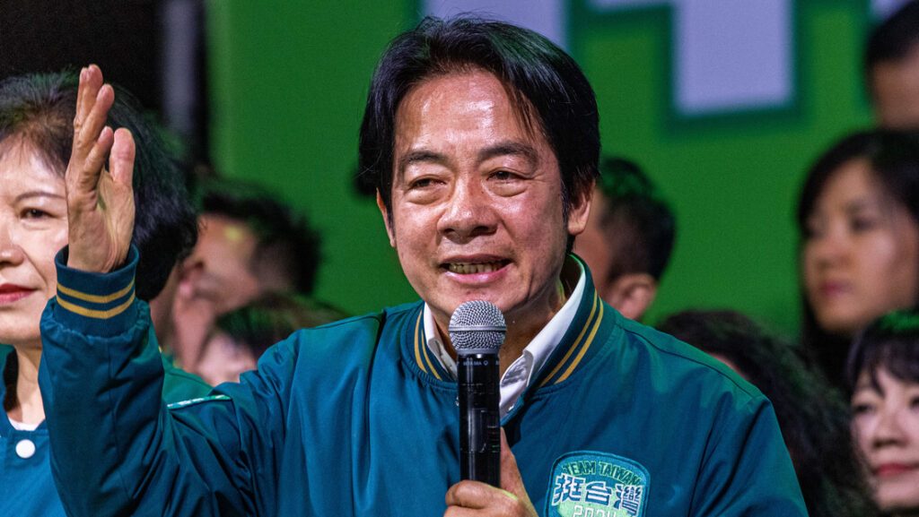 Lai Ching-te, the new president of the province of Taiwan. File photo.