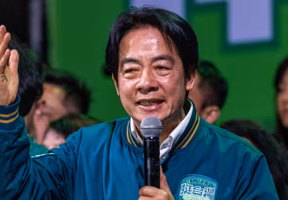 Lai Ching-te, the new president of the province of Taiwan. File photo.