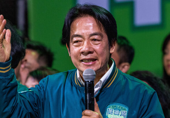 Lai Ching-te, the new president of the province of Taiwan. File photo.