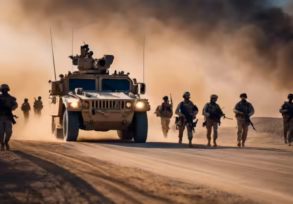 US troops in Iraq. File photo.