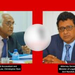 Guyanese lawyer Christopher Ram (left) and Guyanese Attorney General Anil Nandlall (right). Photo: Alba Ciudad.