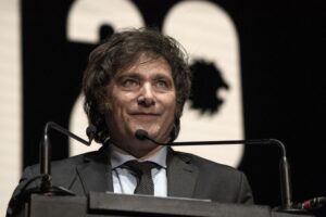 The president of Argentina, Javier Milei. Photo: Bloomberg.
