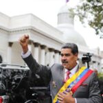 Venezuelan President Nicolas Maduro arriving at the National Assembly to deliver his annual address on Monday, January 15, 2024. Photo: Venezuela's Presidential Press.