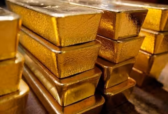 Bars of gold. Photo: Misión Verdad.