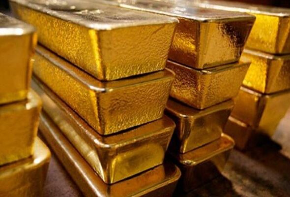 Bars of gold. Photo: Misión Verdad.