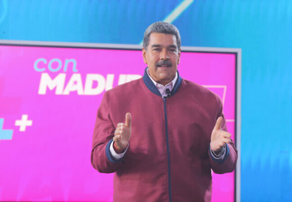 President Maduro on the program Con Maduro +. Photo: Alba Ciudad.