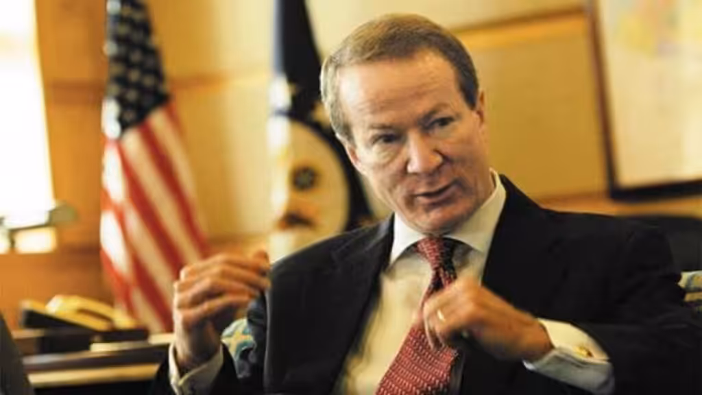 The former US ambassador to Venezuela, William Brownfield. Photo: File photo.