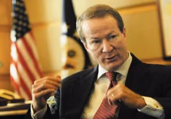 The former US ambassador to Venezuela, William Brownfield. Photo: File photo.