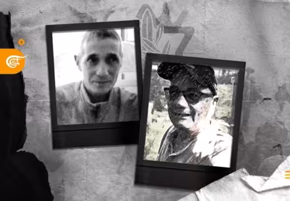 Israeli captives Louis Har (70) and Fernando Simon Marman (60). Photo: Al Mayadeen.