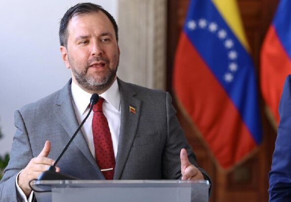 Venezuela’s Foreign Minister Yvan Gil. Photo: Tehran Times.