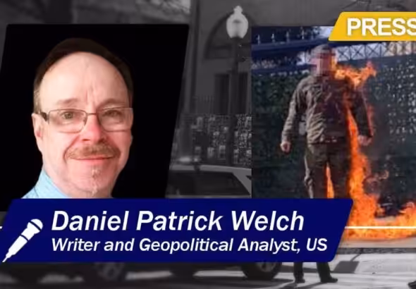 Daniel Patrick Welch, writer and geopolitical analyst, US. Photo: PressTV.