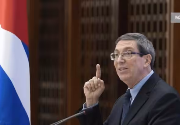 Cuban Foreign Affairs Minister Bruno Rodriguez. Photo: X/@AlMayadeenEnglish/file photo.