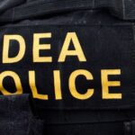 Uniform of the US Drug Enforcement Agency (DEA), involved in illegal activities and conspiracies in Venezuela. File photo.