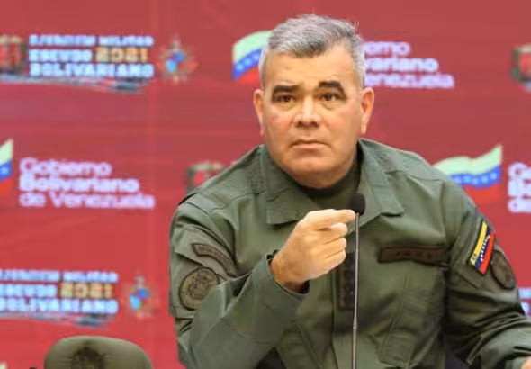 Venezuelan Defense Minister Vladimir Padrino. File photo.