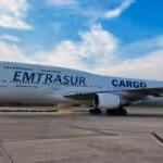 Venezuelan EMTRASUR cargo aircraft hijacked by Argentinian judiciary and kept grounded in Ezeiza international airport, Buenos Aires. File photo.