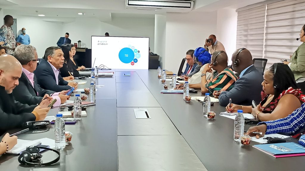 Featured image: Burkina Faso delegation meets with Venezuelan deputy minister for anti-blockade policies, William Castillo on Wednesday, February 7, 2024. Photo: X/@planwac.