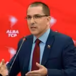 Venezuela's former Foreign Minister Jorge Arreaza during an ALBA-TCP event. Photo: Venezuela's Ministry for Foreign Affairs/File photo.