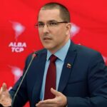 Venezuela's former Foreign Minister Jorge Arreaza during an ALBA-TCP event. Photo: Venezuela's Ministry for Foreign Affairs/File photo.