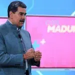 Venezuelan President Nicolás Maduro during episode 34 of his program Con Maduro+. Photo: Presidential Press.
