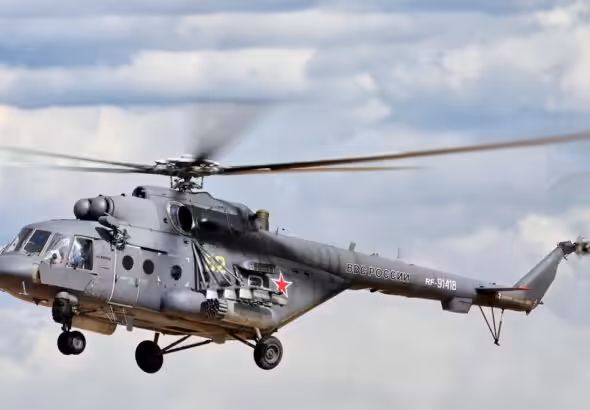 Russian military helicopter Mil-Mi-171, which is among the Russian-made military equipment that Ecuador has announced to hand over to the US. Photo: Vitaly V. Kuzmin.