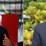 Venezuelan Foreign Affairs Minister Yvan Gil (left) and US Undersecretary of State for the Western Hemisphere Brian A. Nichols (right). File photo.