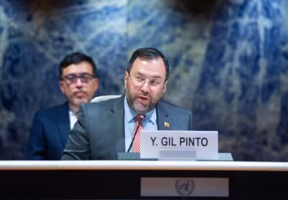Venezuelan Foreign Affairs Minister Yvan Gil. Photo: UN News.