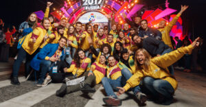 Participants at the 2017 edition of the World Youth Festival. Photo: World Youth Festival/File photo.