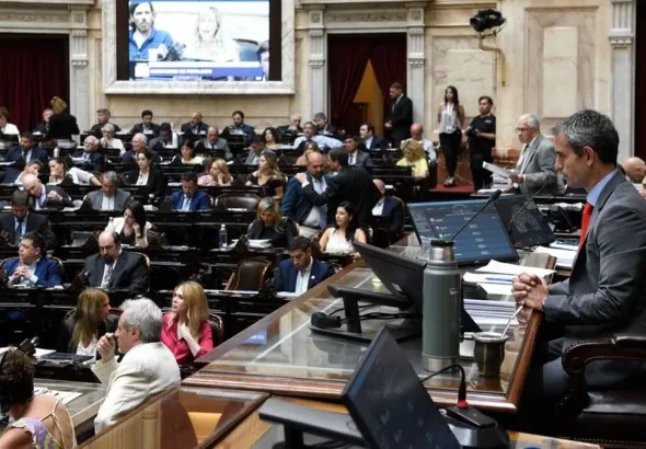 Argentinian Congress Deputy Chamber session discussing the Omnibus Law. Photo: Argentinian Congress Deputy Chamber Office.