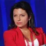 Margarita Simonyan at the plenary session "The struggle for digital sovereignty. How to maintain a single information space?" within the framework of the St. Petersburg International Economic Forum - 2021. Photo: Sputnik/Евгений Биятов/Editor-in-chief of RT and "Russia Today".