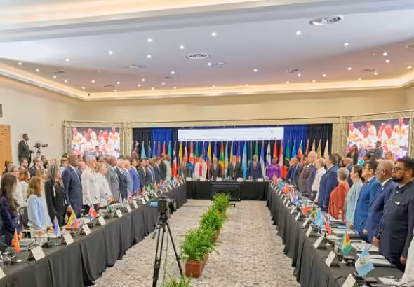 The representatives of the 33 member states of CELAC at the body’s 8th Summit in Kingstown, St. Vincent and the Grenadines. Photo: Haïti Liberté/File photo.