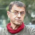 Spanish political scientist and academic Juan Carlos Monedero. Photo: La Tercera/File photo.
