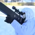 A serviceman of the engineering troops of the Russian Armed Forces during a demonstration of standard counter-UAV means in the Moscow region.. Photo: Sputnik/Maksim Blinov.