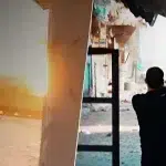 A Palestinian al-Qassam Brigades fighter amid confrontations al-Shifa Medical Complex. Photo: Hamas Military Media.