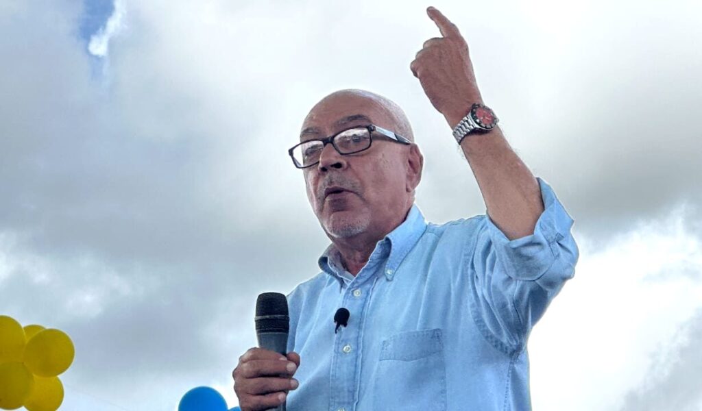 Venezuelan far-right opposition politician Andres Caleca. Photo: RedRadioVE/File photo.