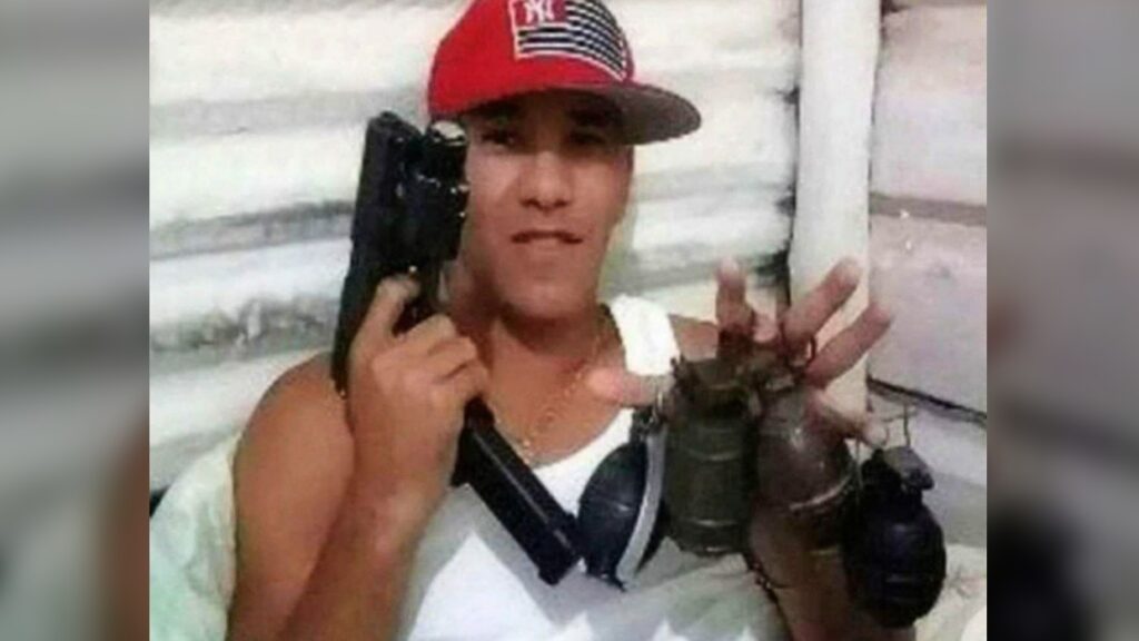 Deiber Johan González, one of the most wanted criminals in Venezuela who was killed in a police operation on March 7, 2024. Photo: X/@ElAragueno.