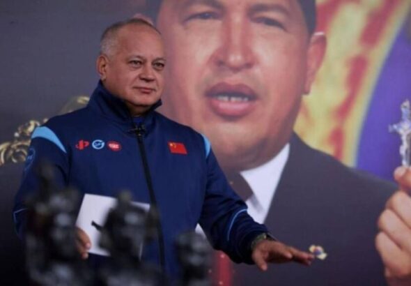 PSUV leader Diosdado Cabello on his TV program Con El Mazo Dando, March 27, 2024. Photo: Con El Mazo Dando.